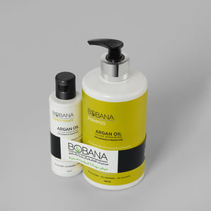 Bobana Shampoo Argan Oil 400 ML + Gift Conditioner Argan Oil 100 ML