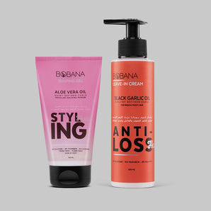 Bobana Anti-Loss Curly Routine Bundle (Normal Hold)