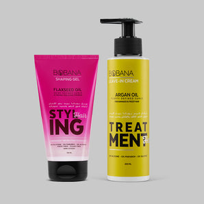 Bobana Repairing Curly Routine Bundle (Strong Hold)