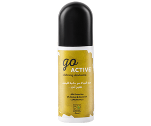 Bobana<br> Go Active Whitening Roll-On<br> With Lemongrass - Bobana-eg